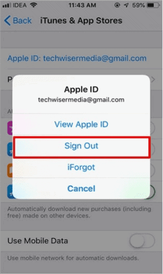 How To Sign Out Of App Store 