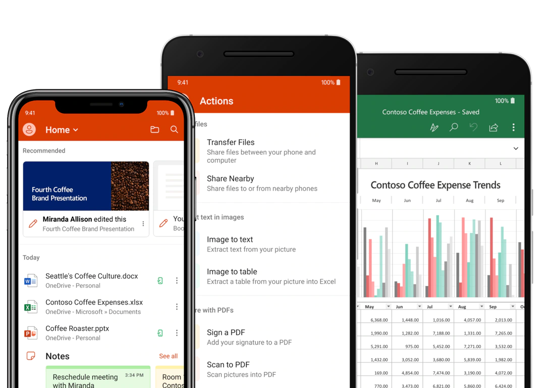 Microsoft to remove Office mobile app’s Share Nearby feature in December