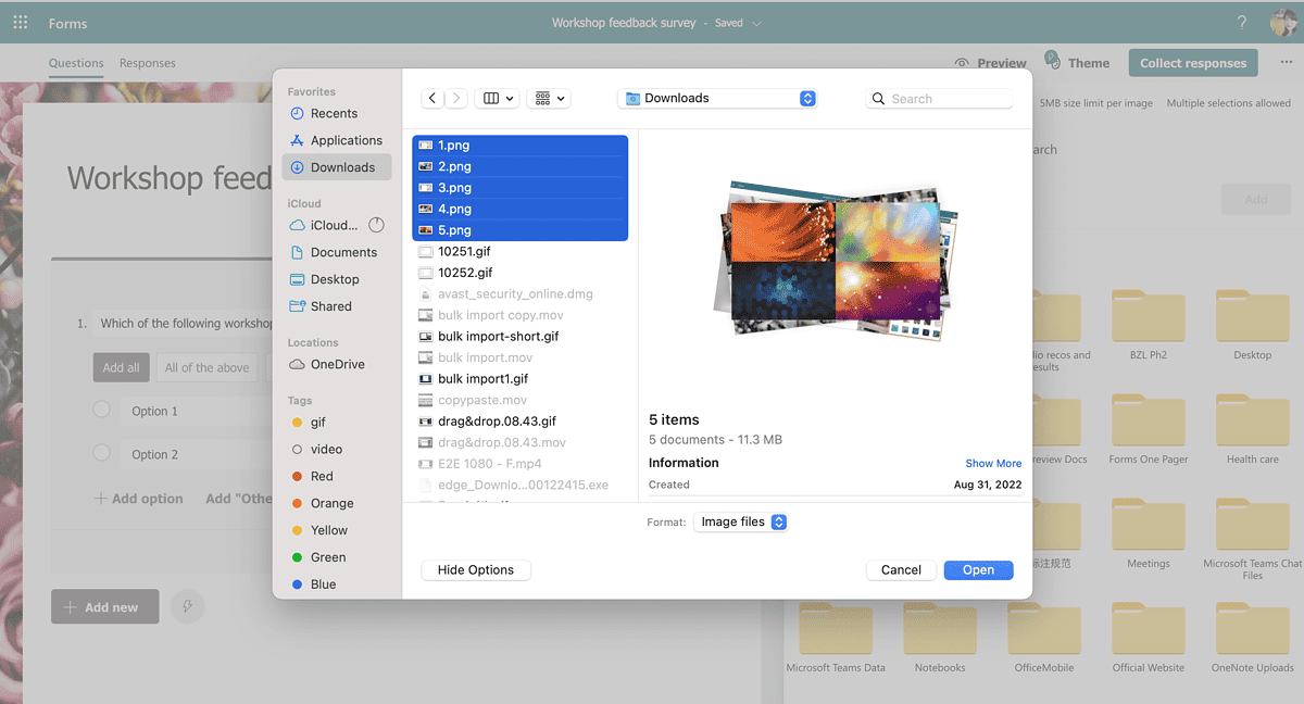 Forms Library Image You can now use images as choices on Microsoft Forms