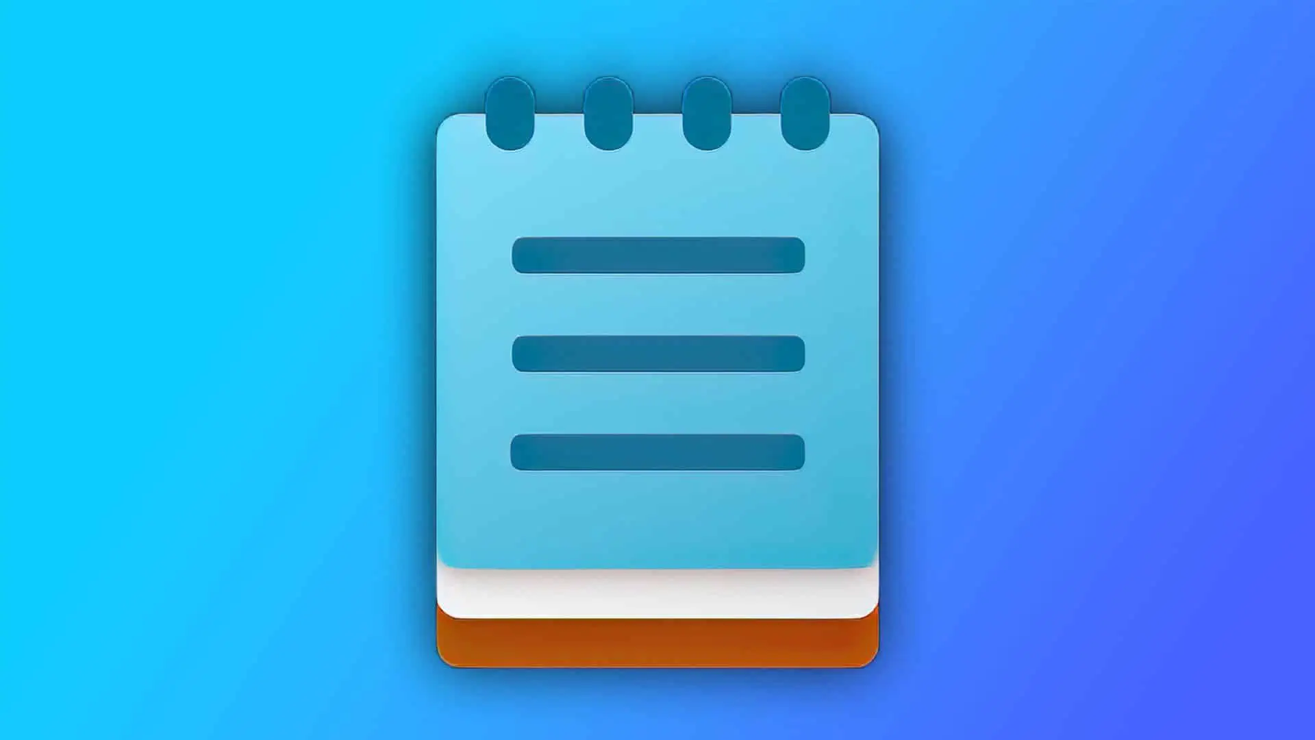 windows notepad icon