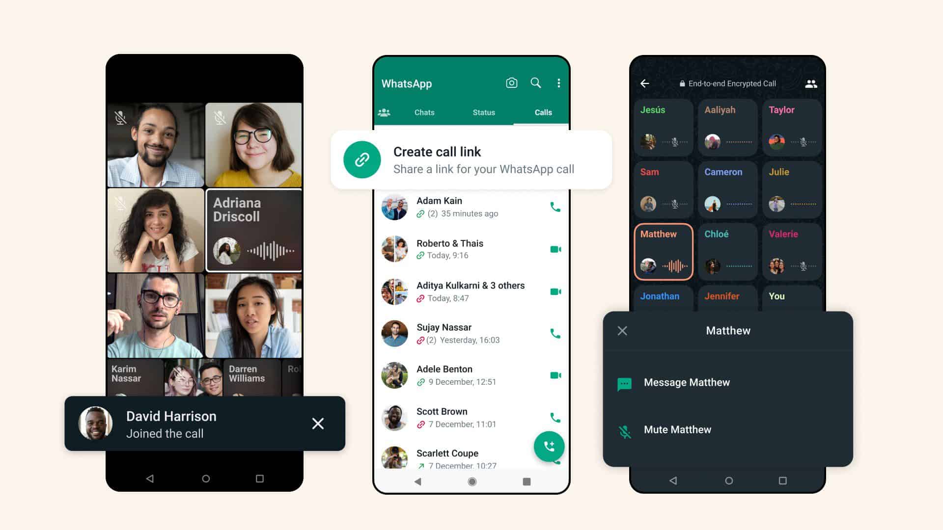 Here is how WhatsApp improved its calling experience