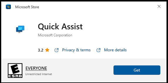 December 2022 quality update brings functionalities of new Quick Assist app to its original version