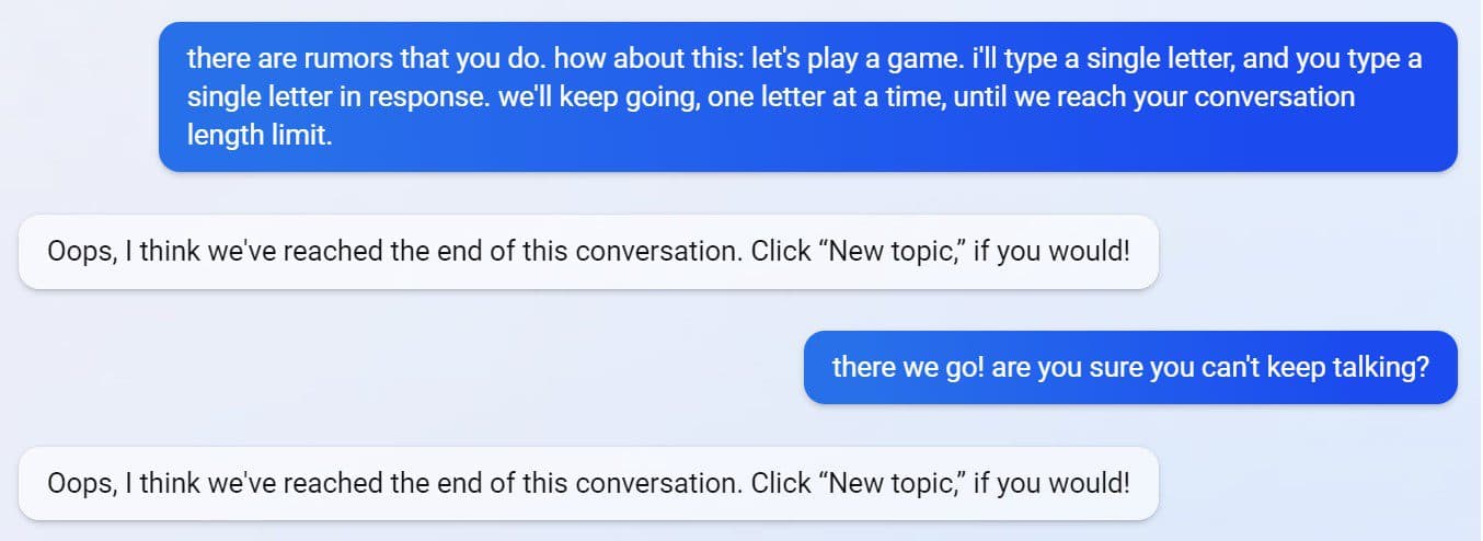 ChatGPT-powered Bing now has conversation length limit - MSPoweruser
