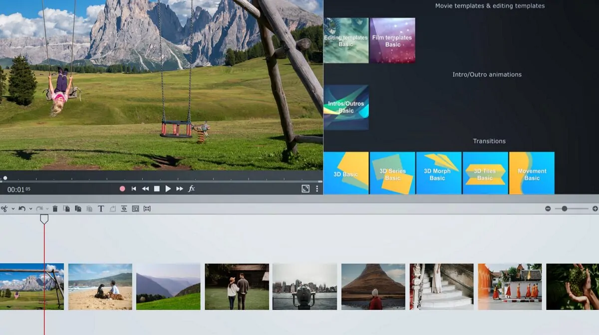 magix photostory deluxe workflow template