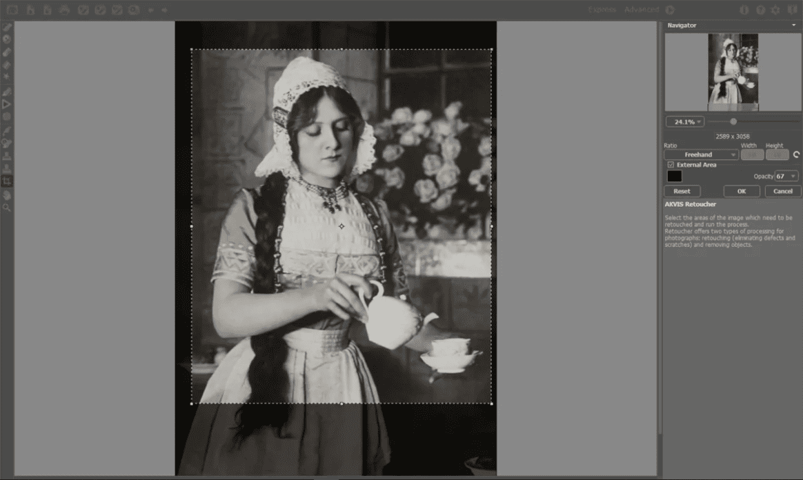 akvis retoucher image restoration