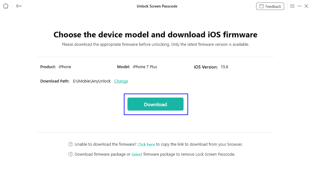 Download iOS Firmware
