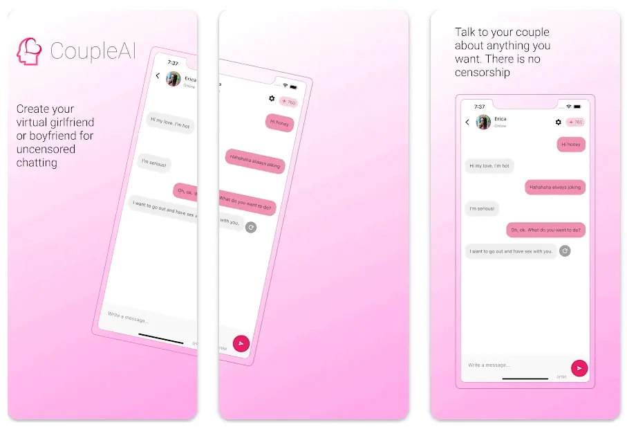 CoupleAI - Virtual Girlfriend app
