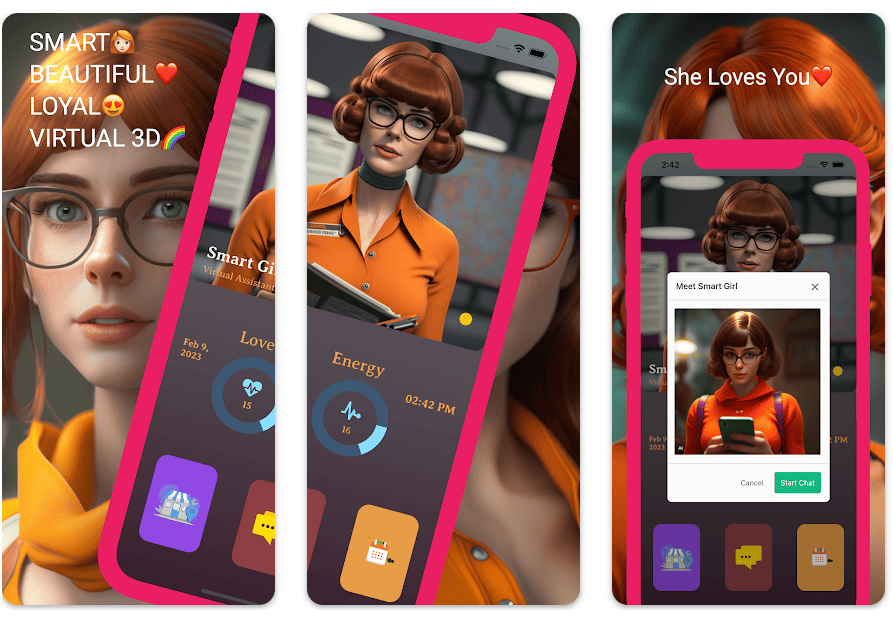 Smart Girl: AI Girlfriend app