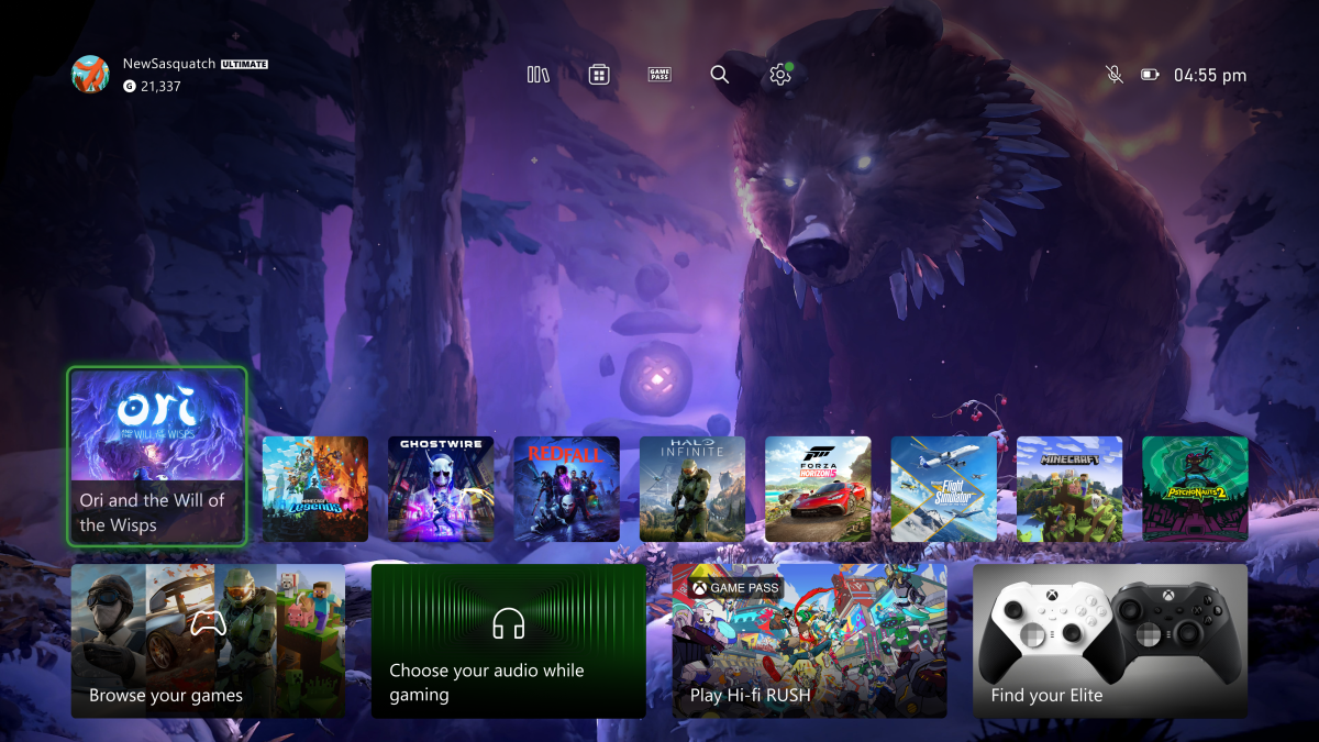 New Xbox Home UI experience test with Alpha Skip-Ahead and Alpha Xbox Insider testing rings 