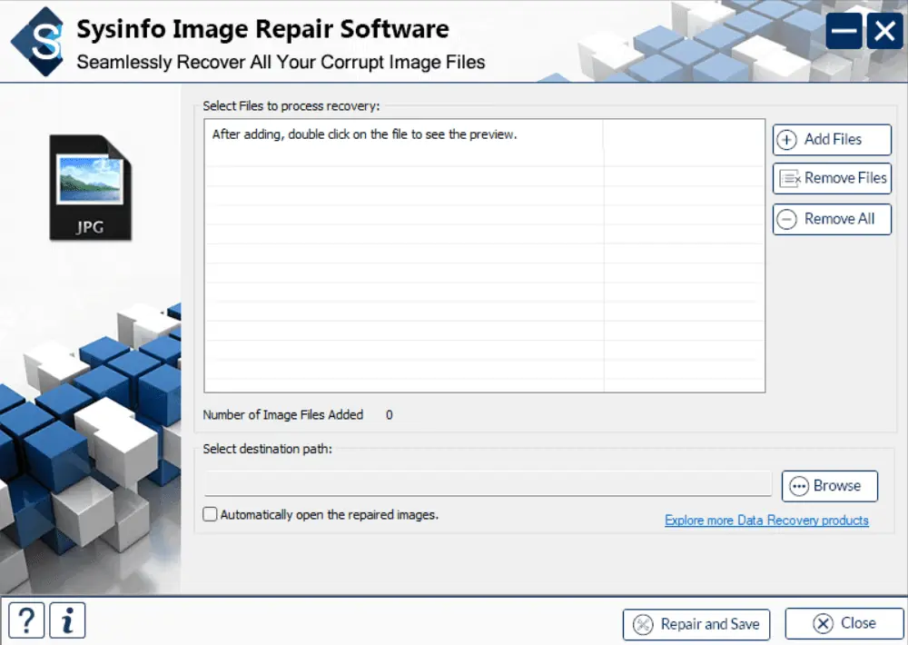 SysInfo Image Repair Software