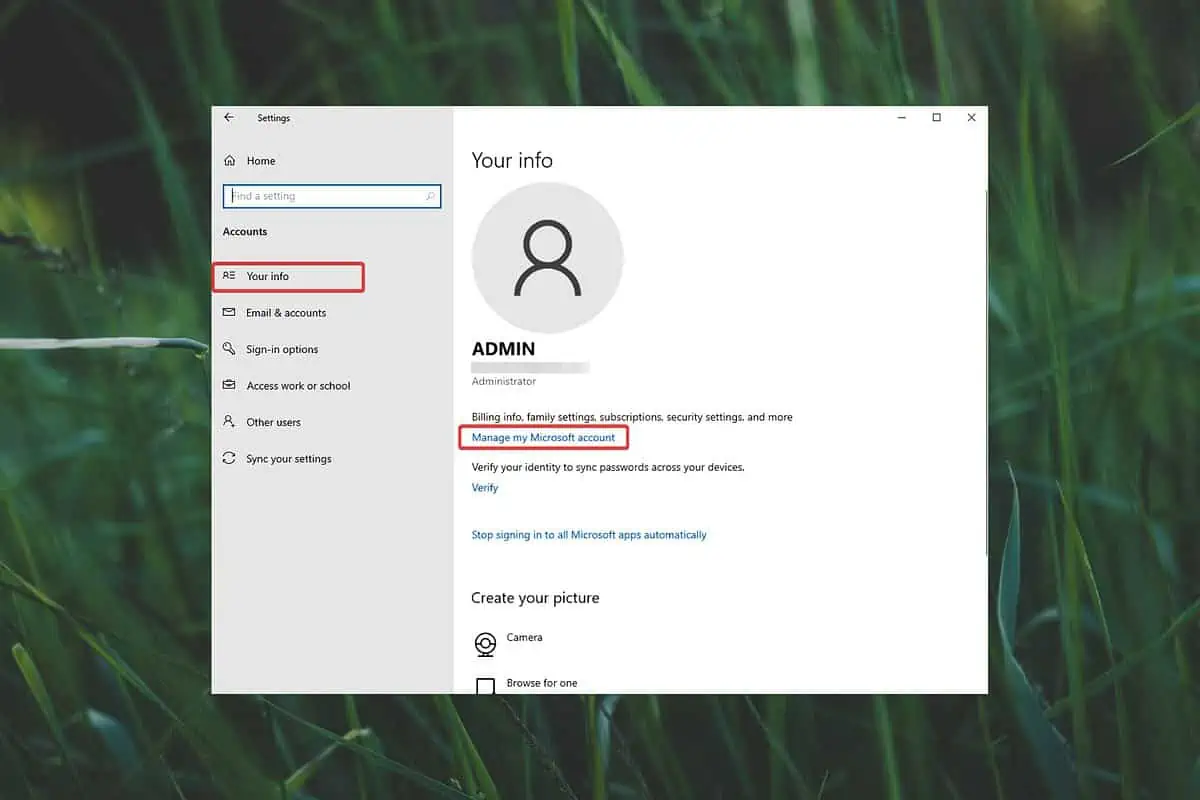 windows 10 microsoft account change user folder name