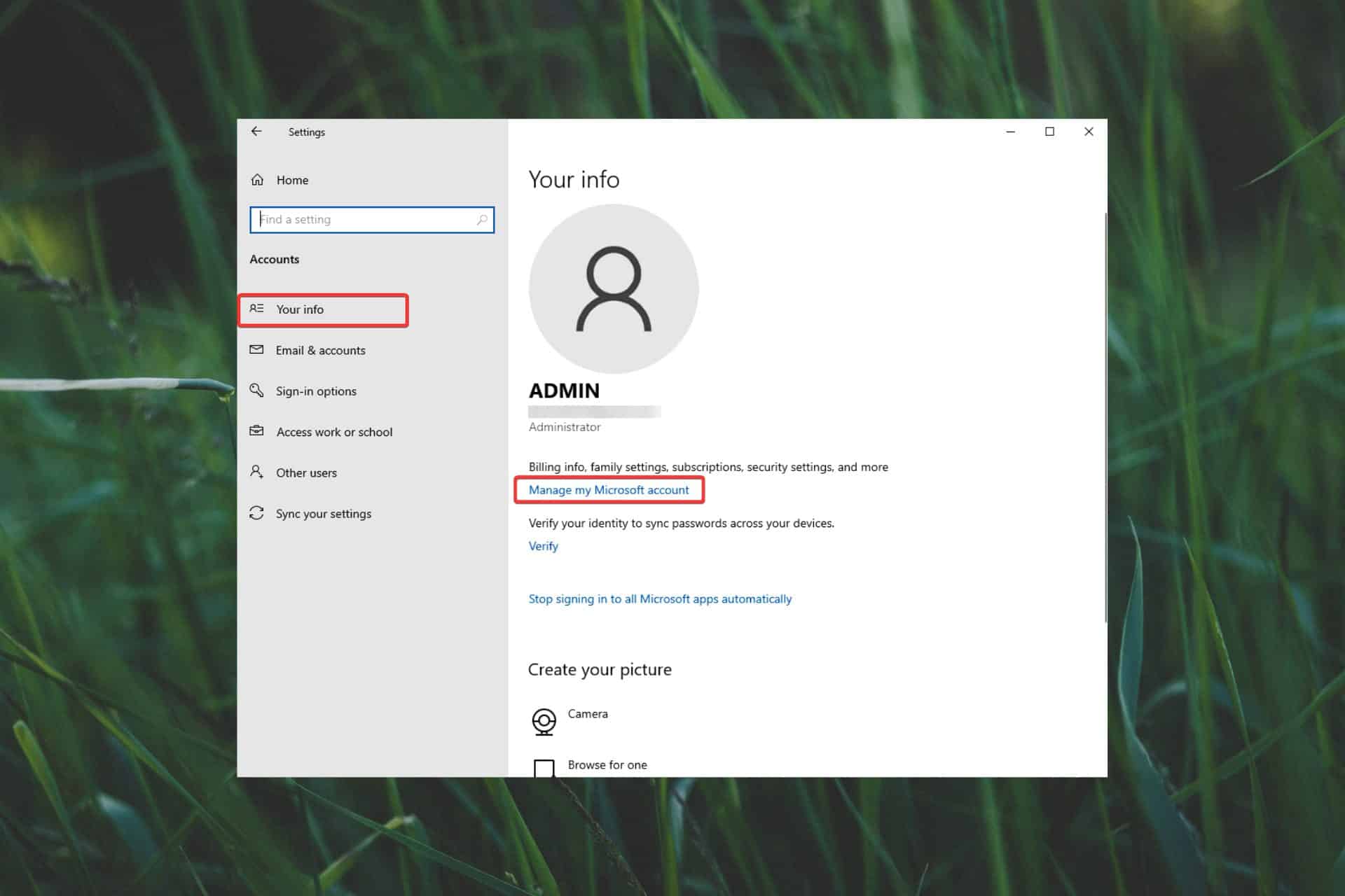 How to change the username of a Microsoft account.