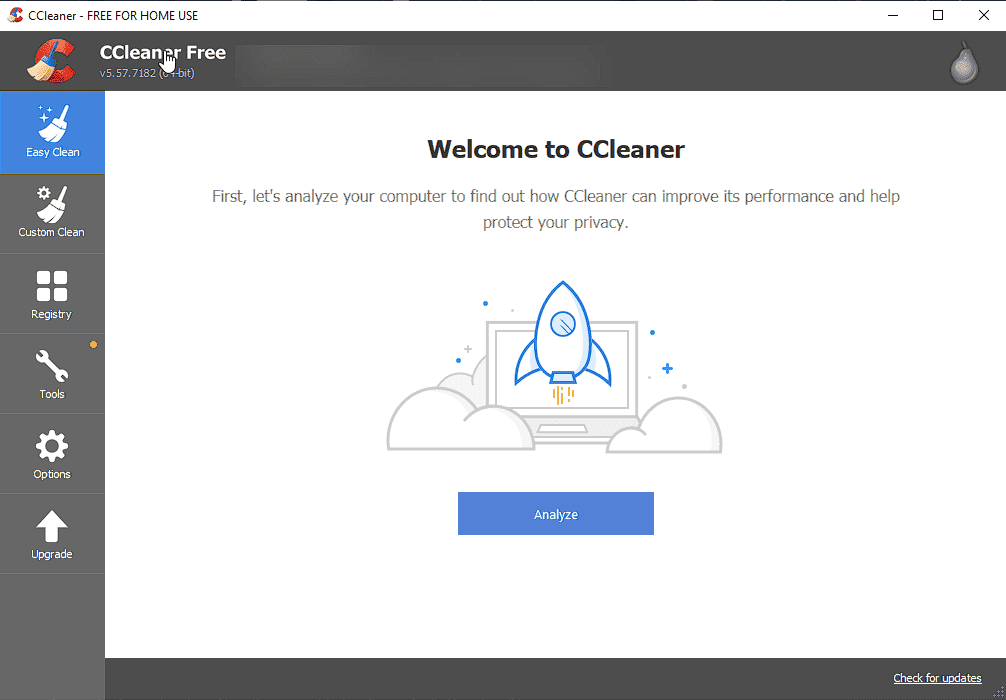 Best PC cleaning software: CleanMyPC.