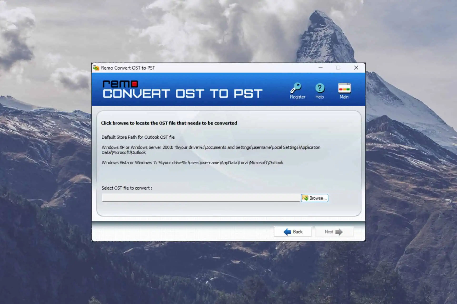 แปลง ost-to-pst โดยไม่มี Outlook