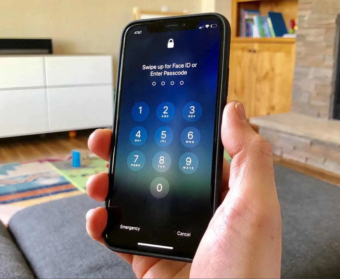 ansikts-ID fungerer ikke på iphone