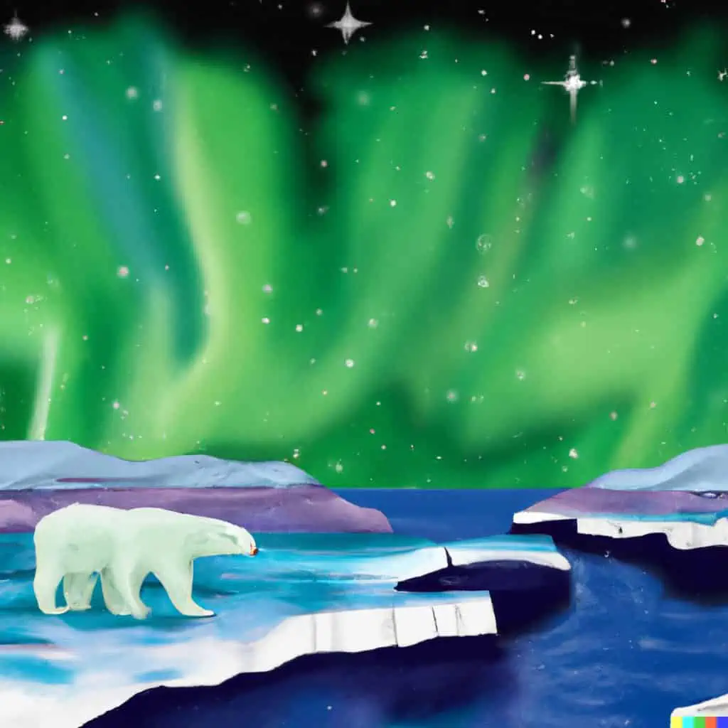 Arctic Landscape Polar Bears Best DALL-E 2 Prompts