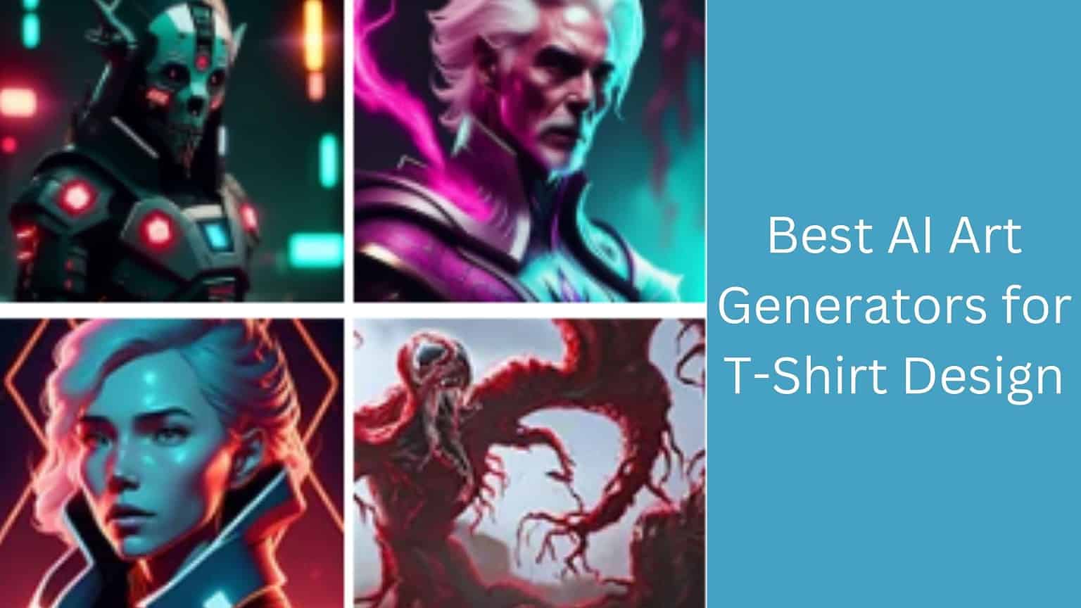 5 Best AI Art Generators for T-Shirt Design