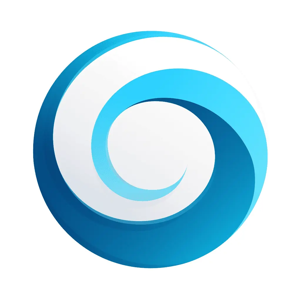Blue Circle Midjourney Logo Prompts