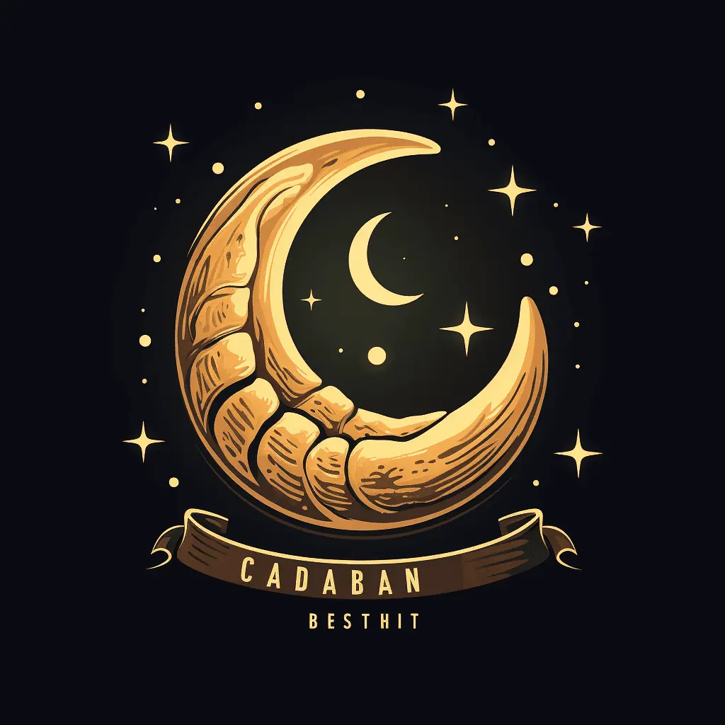 Crescent Moon Bakery Pictorial Midjourney Logo Prompts