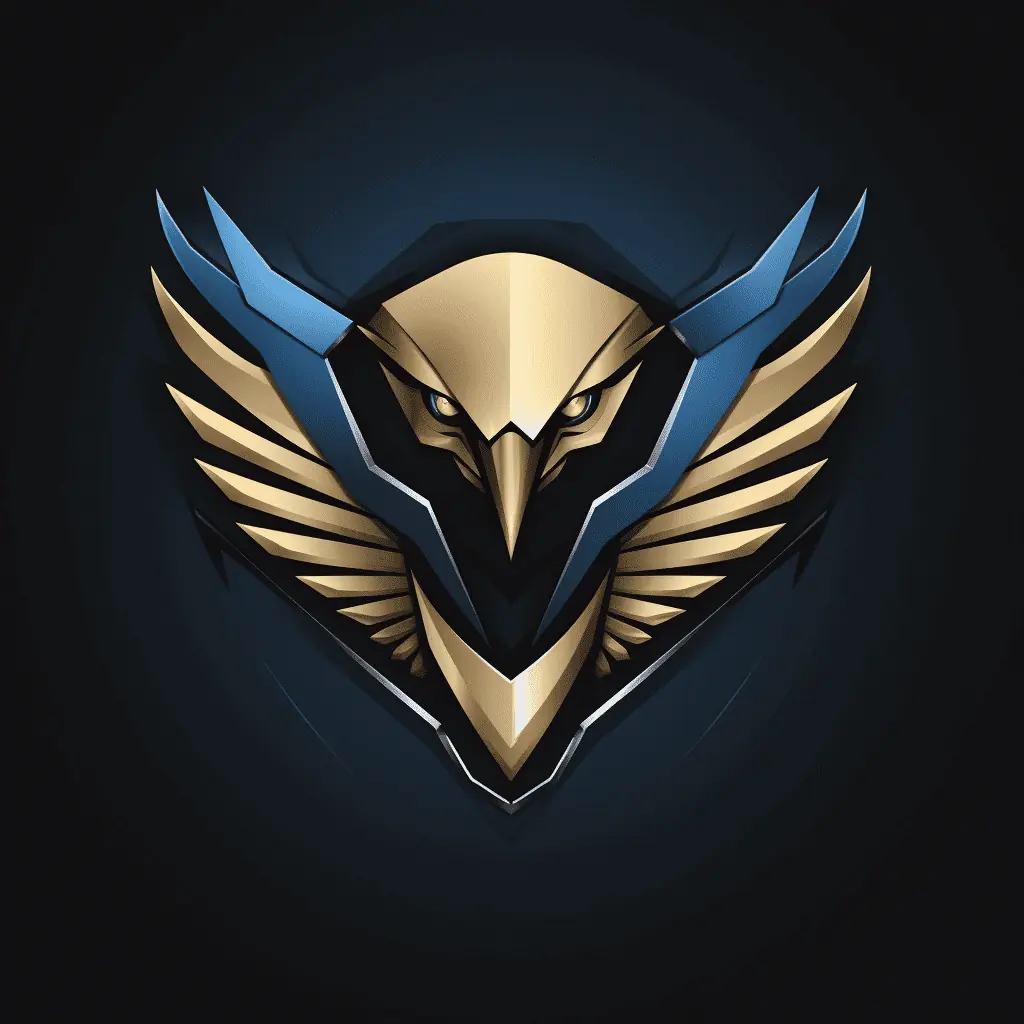 Eagle Eye Security Emblem Midjourney Logo Prompts