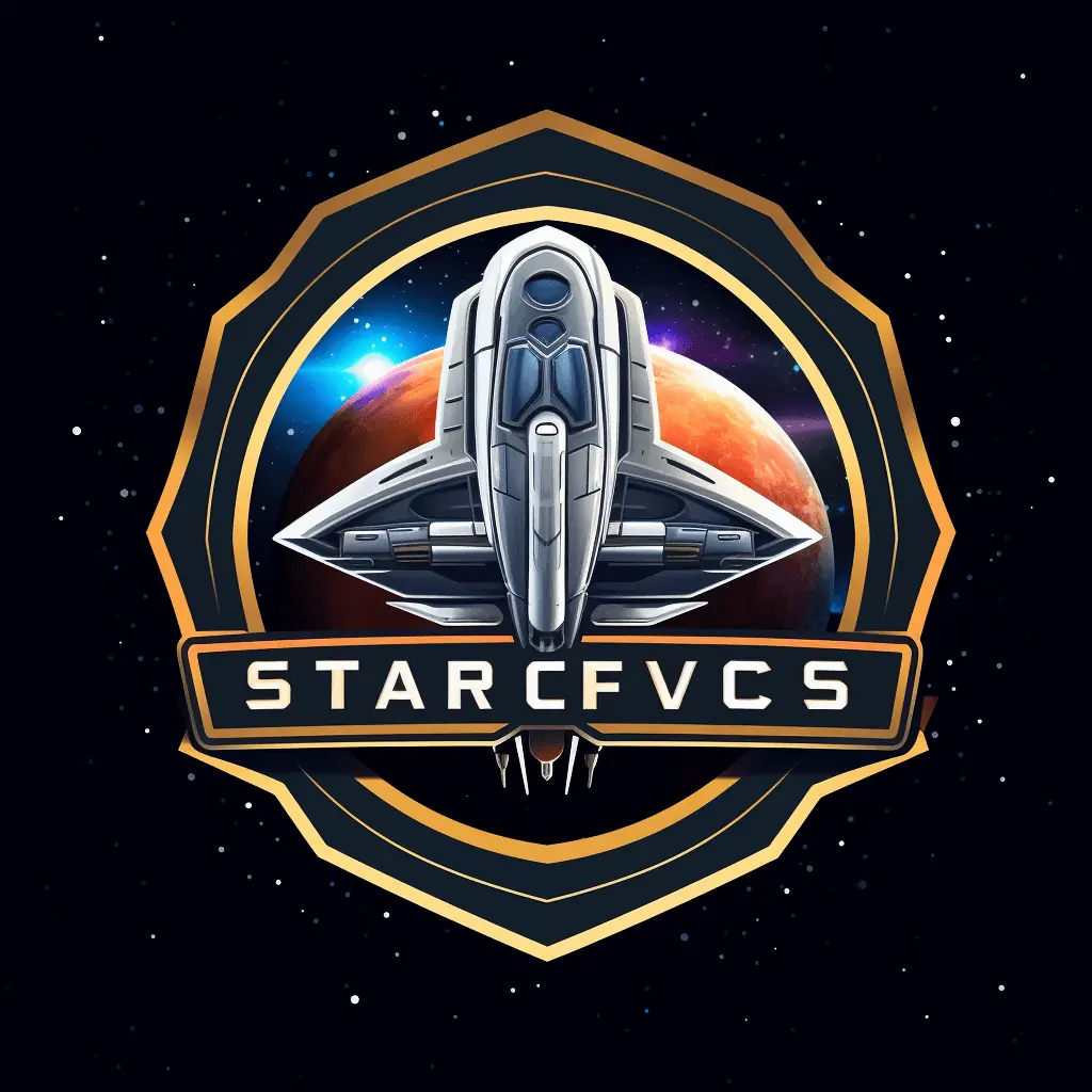 Galactic Station Emblem Midjourney Logo Prompts