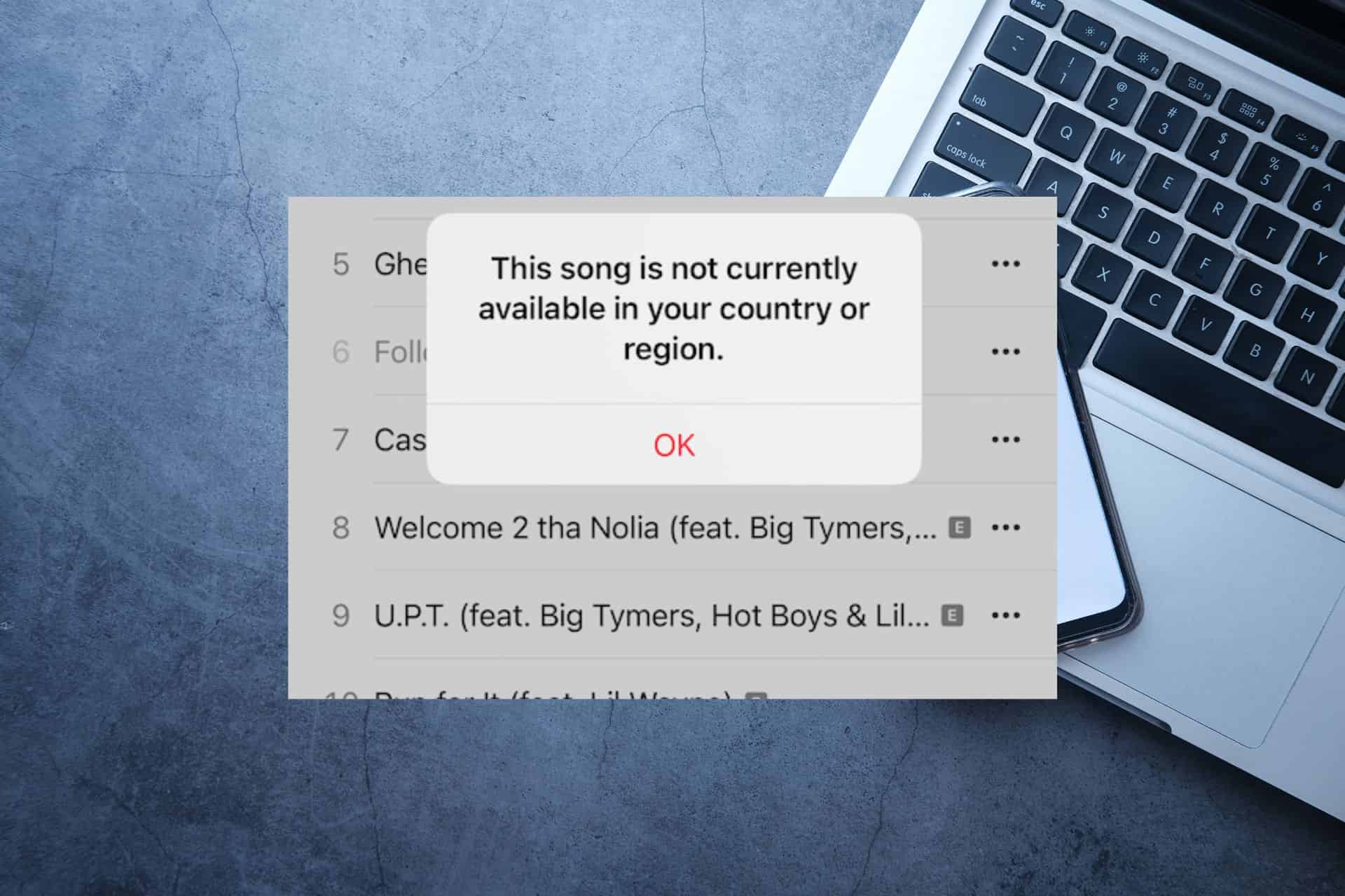 Fix Apple Music Songs not Available in Your Region