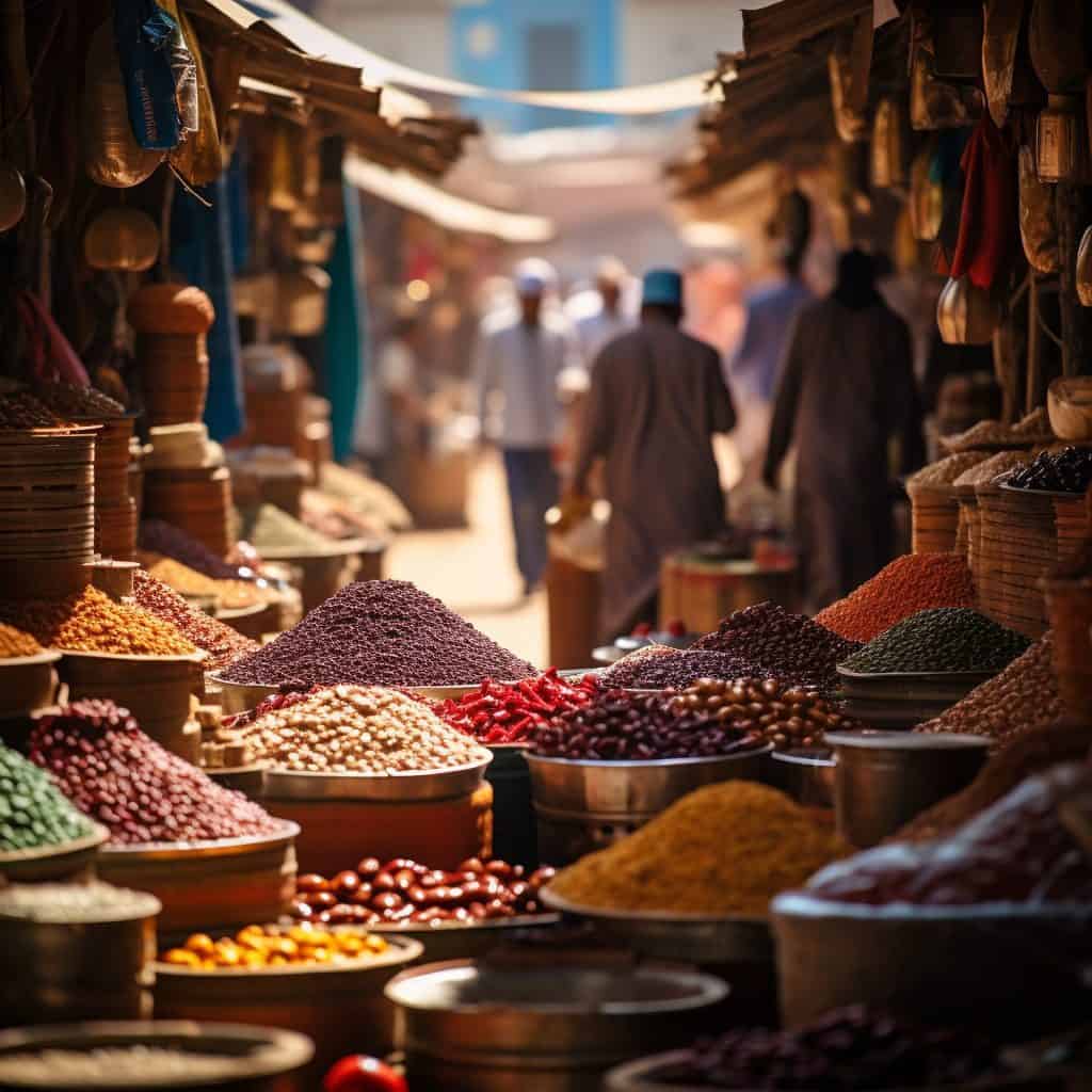 Market place in Morroco Best Stable Diffusion Prompts