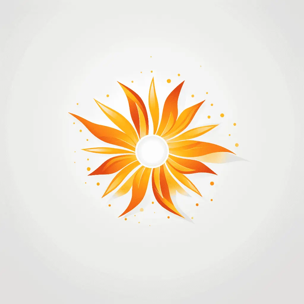 Radiant Wellness Abstract Midjourney Logo Prompts