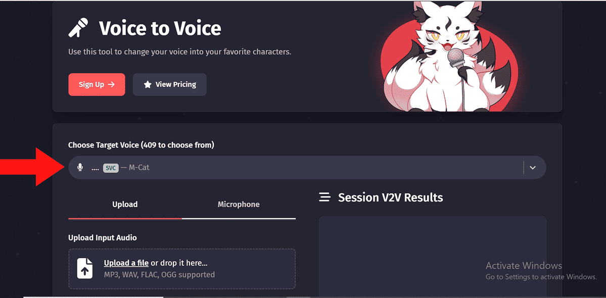 Step 1: ai voice changer celebrity 