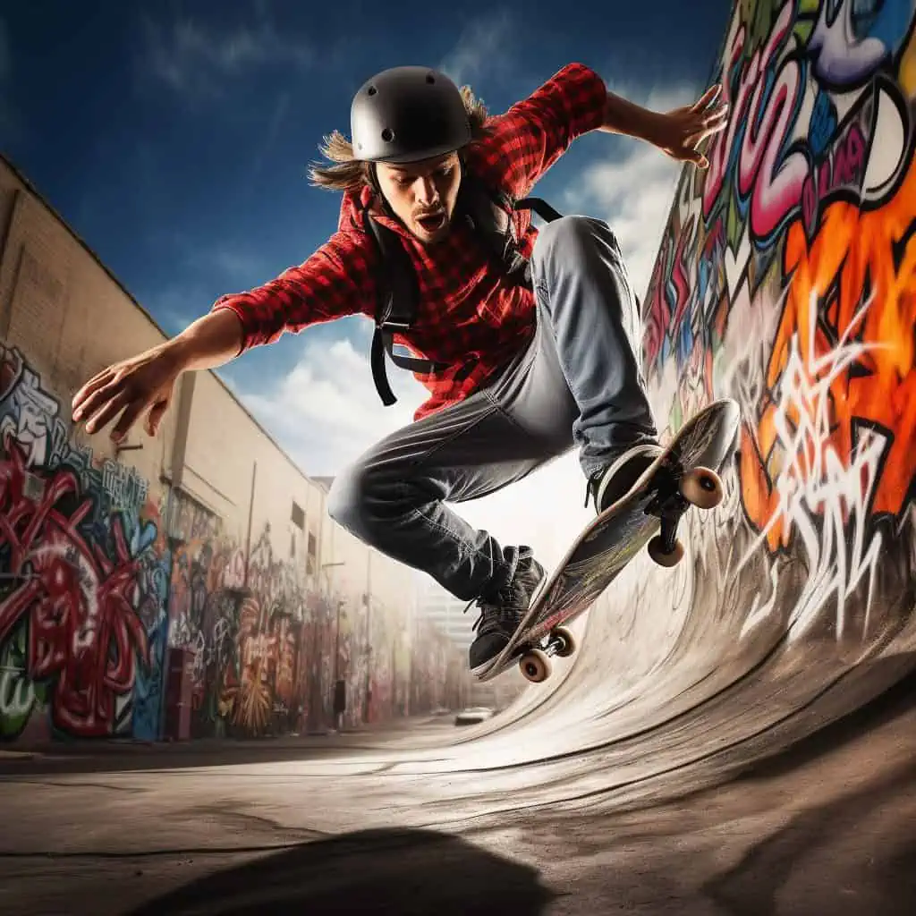 Skateboarder Fast Shot Best Stable Diffusion Prompts