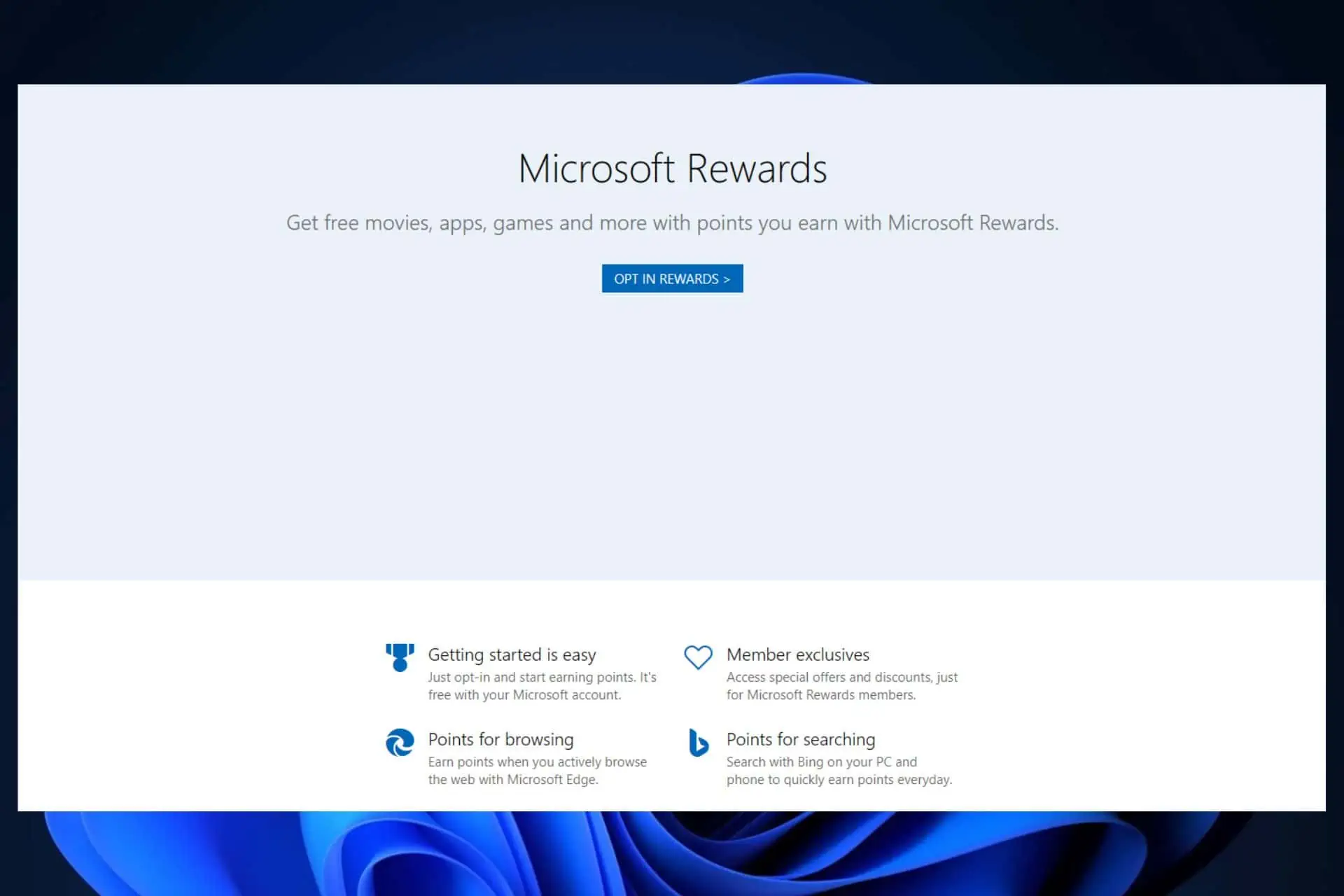 Microsoft Rewards halts daily point earnings in Edge after killing