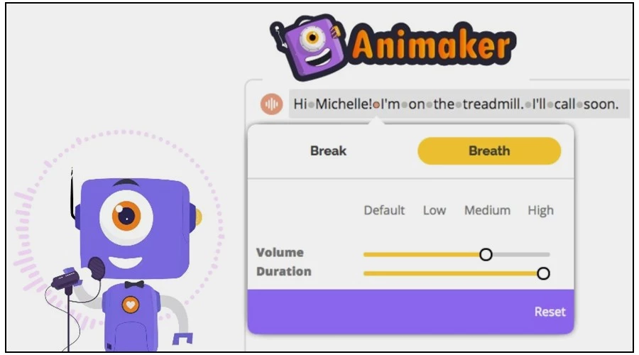 Animaker Voice AI Oluşturucu