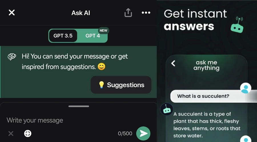 AskAI chatbot app