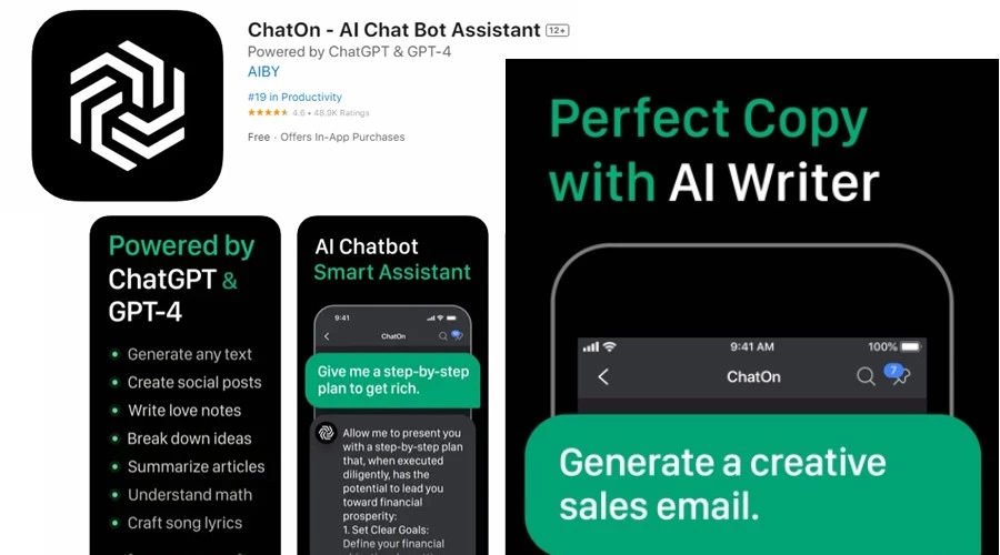 ChatOn AI Chatbot App