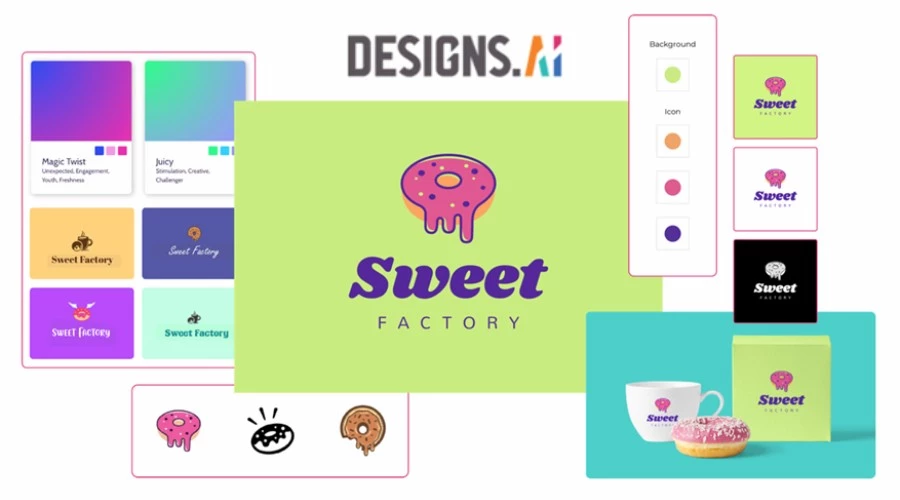 Designs AI logo generator