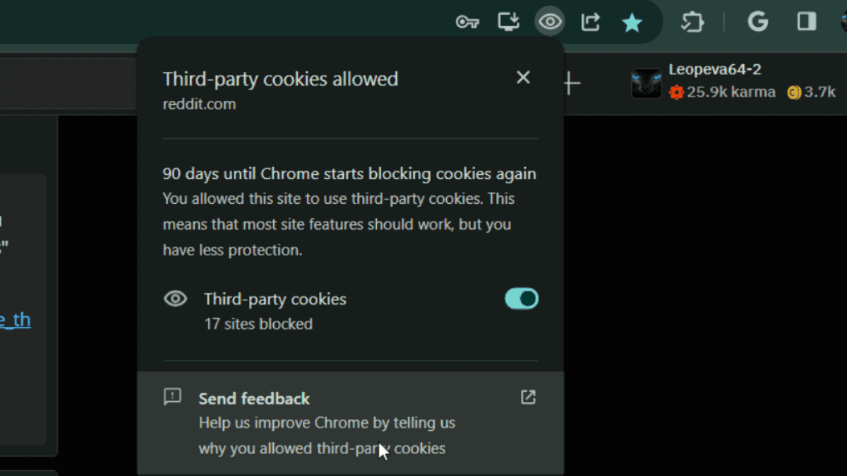 Enable cookies