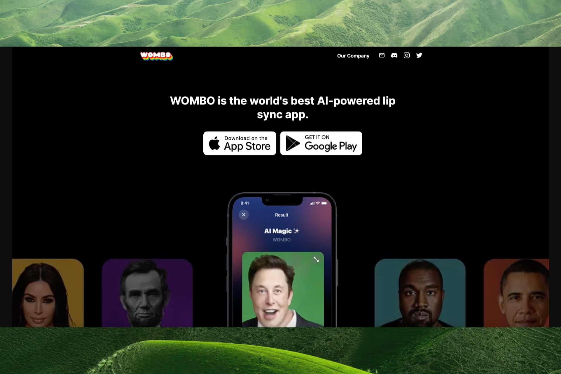 wombo ai not available in your country