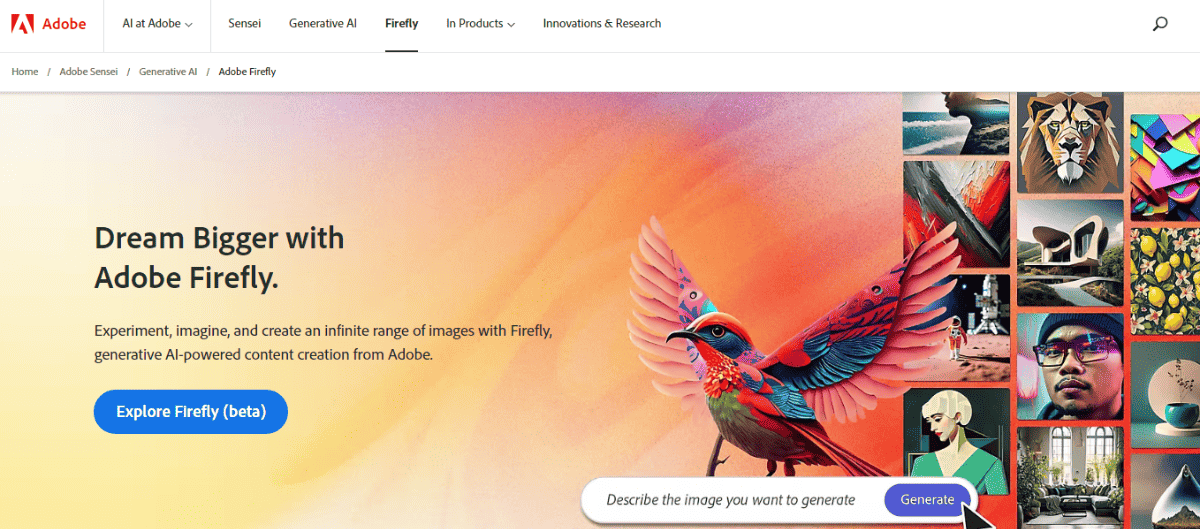 Adobe Firefly AI