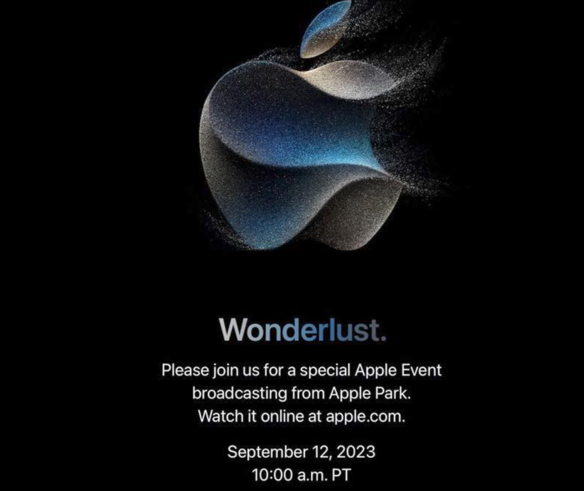 Apple will announce iPhone 15 series at a special event on September