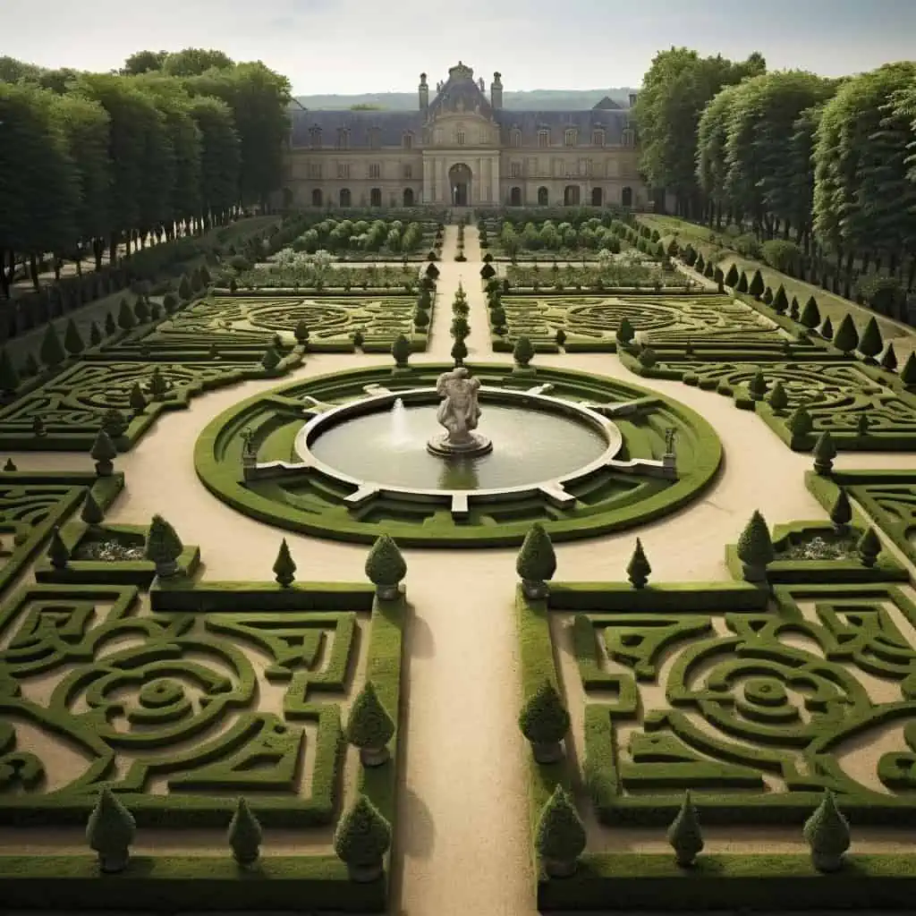 Create_a_Baroque_garden_design_reflecting Best Midjourney Arhitecture Prompts