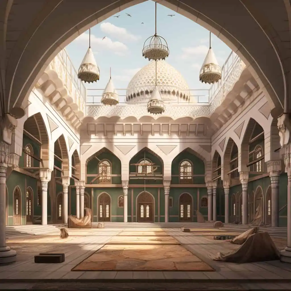 Design_an_Islamic_school_Madrasa Best Midjourney Arhitecture Prompts