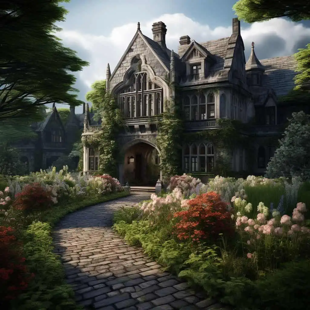 Gothic_manor_house_design_complete Best Midjourney Arhitecture Prompts