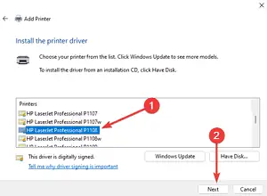 HP Laserjet P1108 Printer Driver Download Install Guide MSPoweruser   HP 300x221 