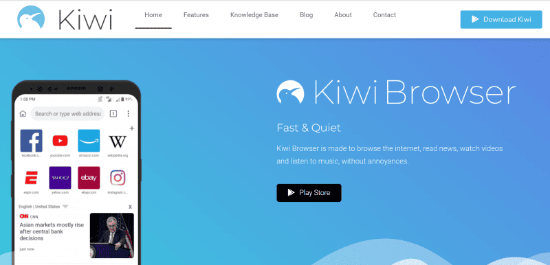 kiwi browser pc