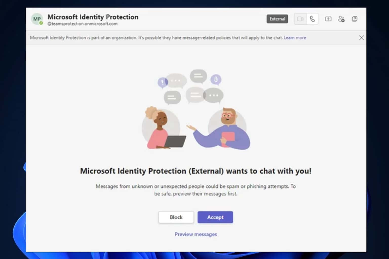 A Microsoft Teams social engineering attack happened recently on the ...