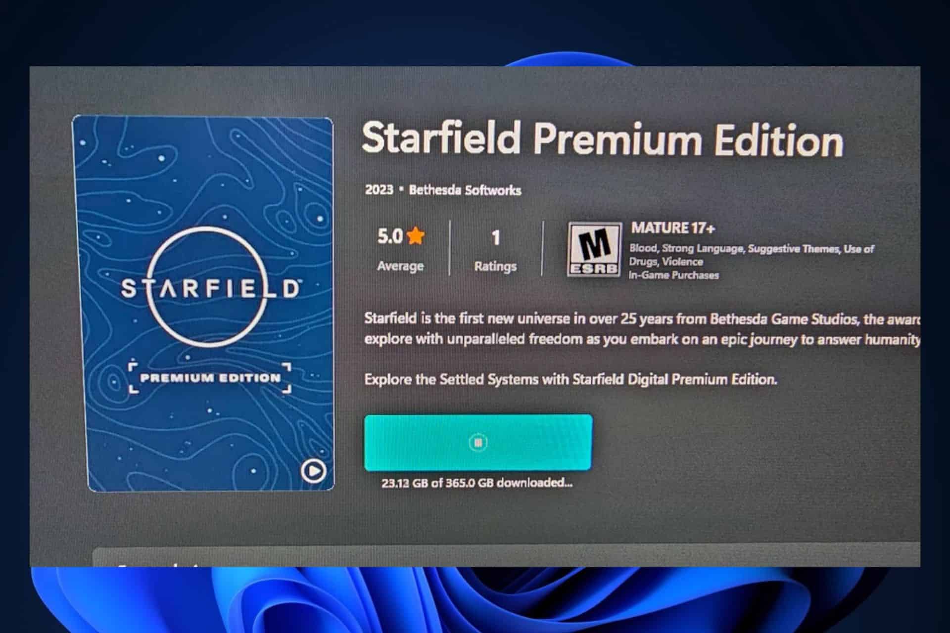 Starfield for Xbox is available to download