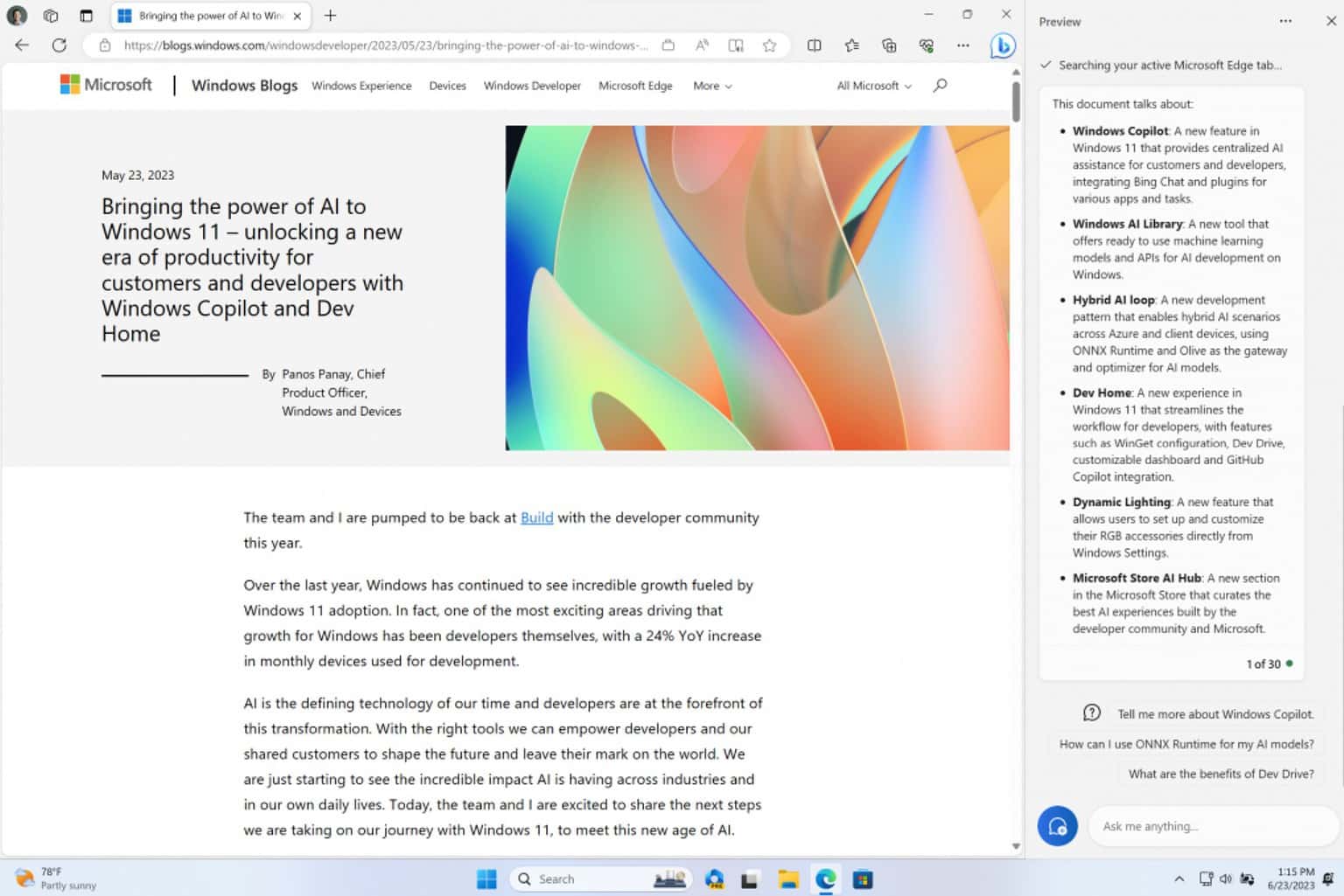 Microsoft expands Windows Copilot to Windows 11 Insiders in the Beta ...