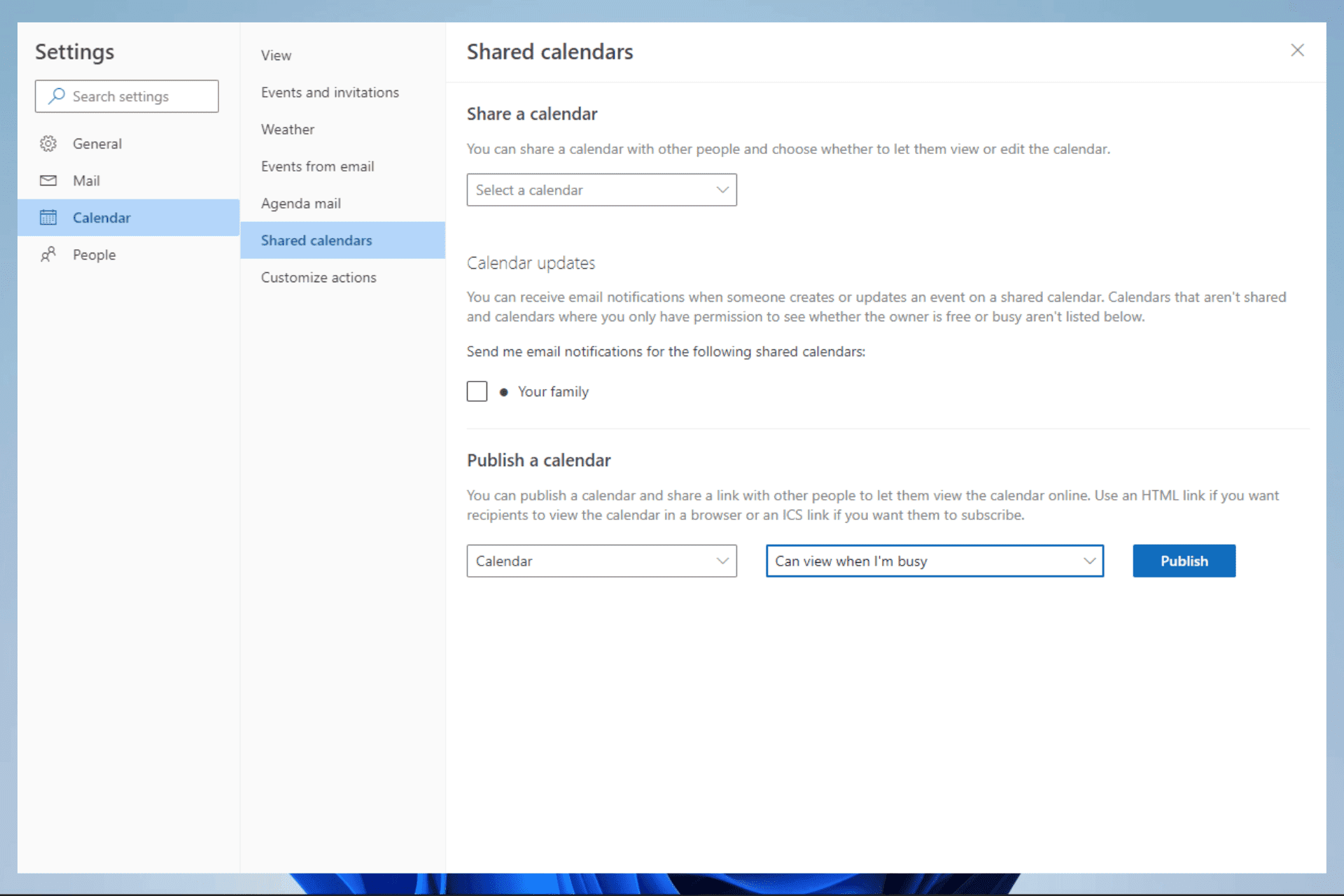 outlook calendar not syncing