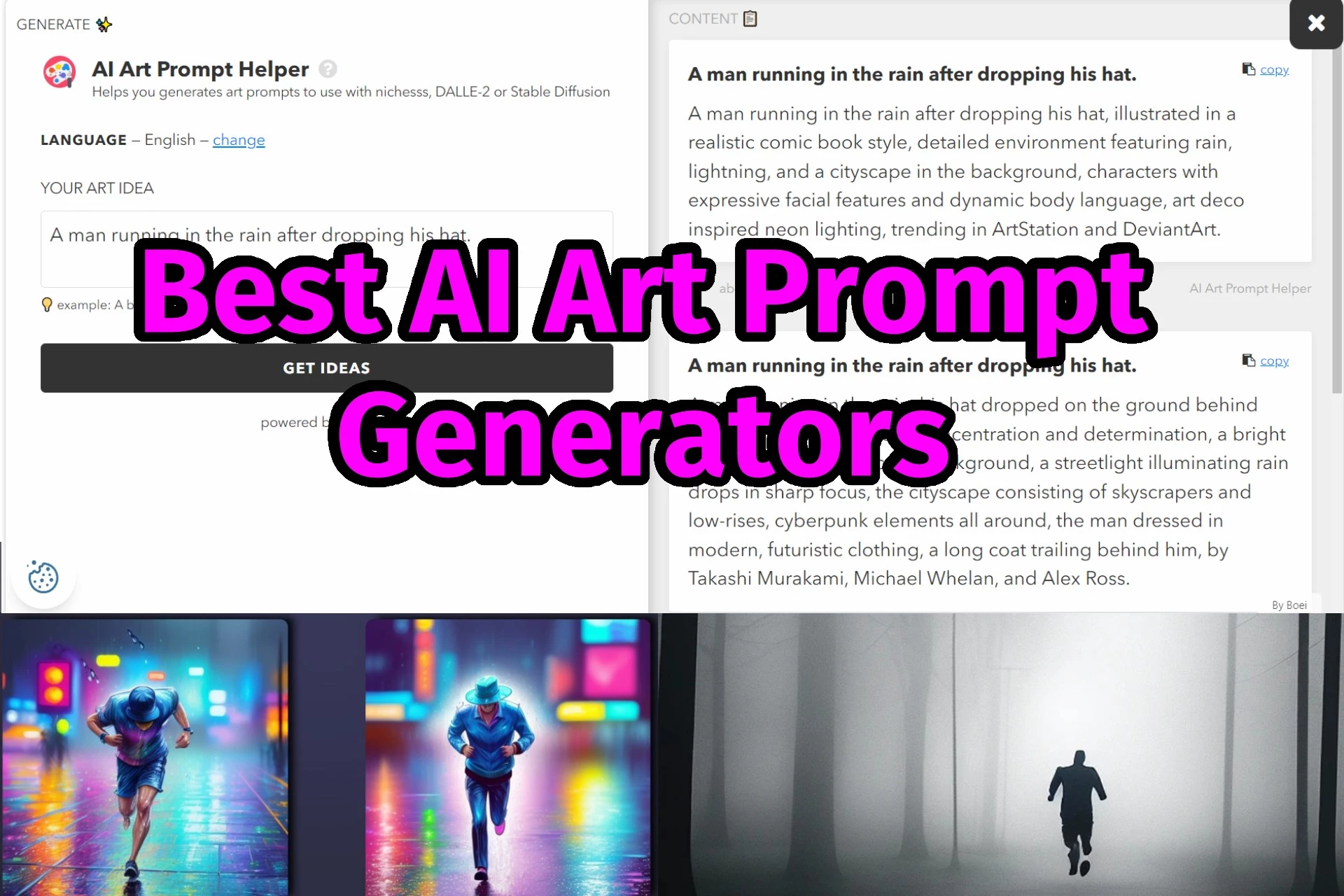 AI Art Prompt Generator