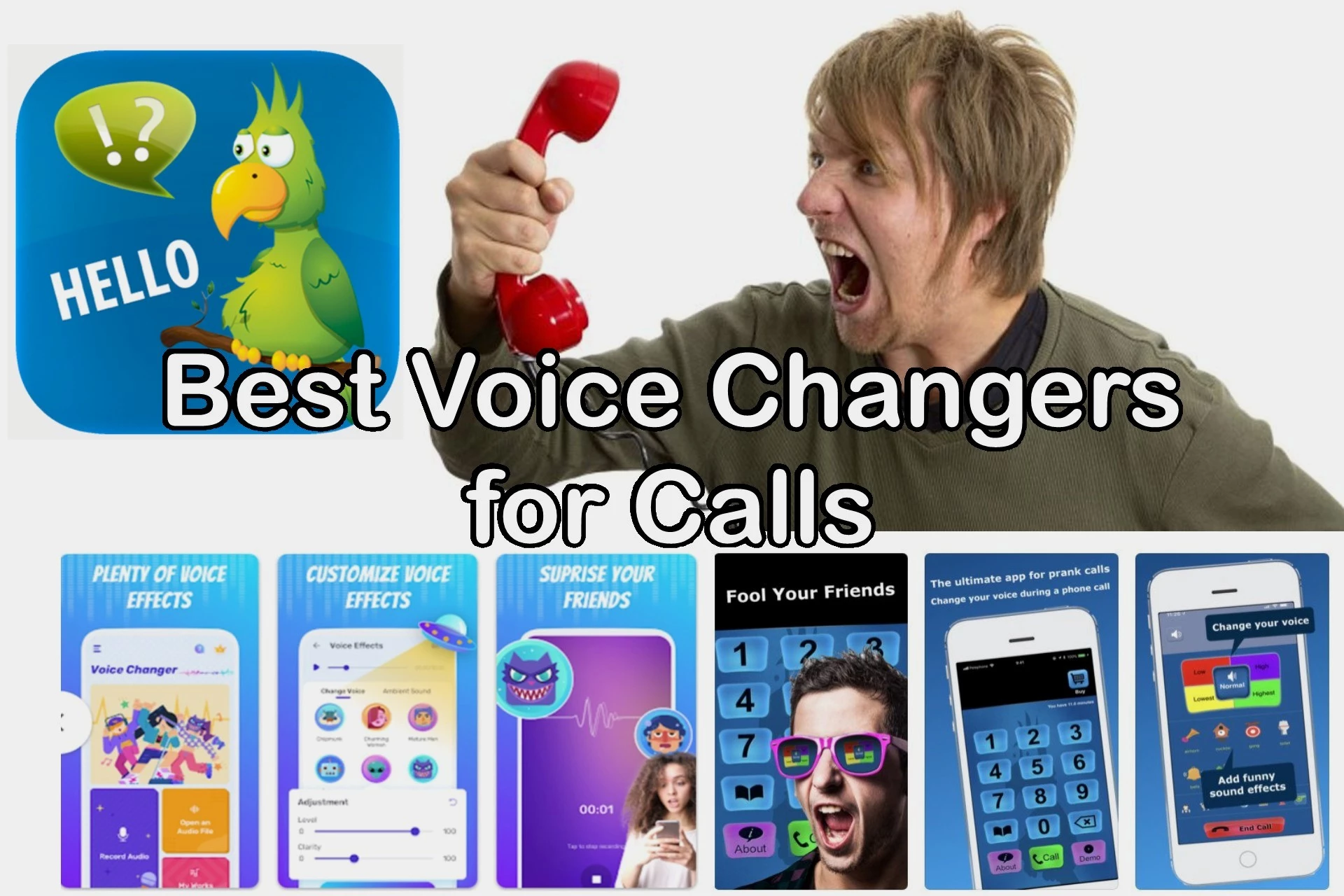 Voice Changer-Changez votre voix facilement